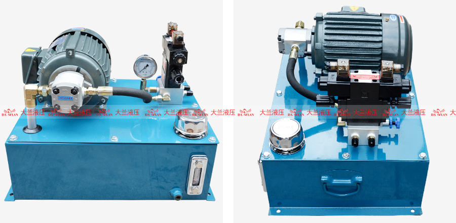 大兰4KW齿轮泵液压系统