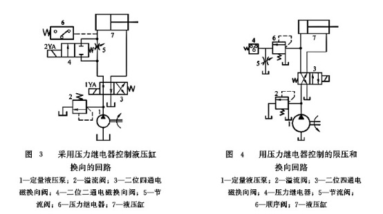 大兰液压压力继电器回路图